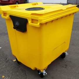 Євроконтейнер пластиковий для збору ПЕТ 1100 л- eurocontainer.com.ua