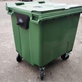 Евроконтейнер пластиковый для сбора стекла 1100 л5 - eurocontainer.com.ua - 21